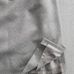 Amanda Smith Classic Gray Wool Skirt